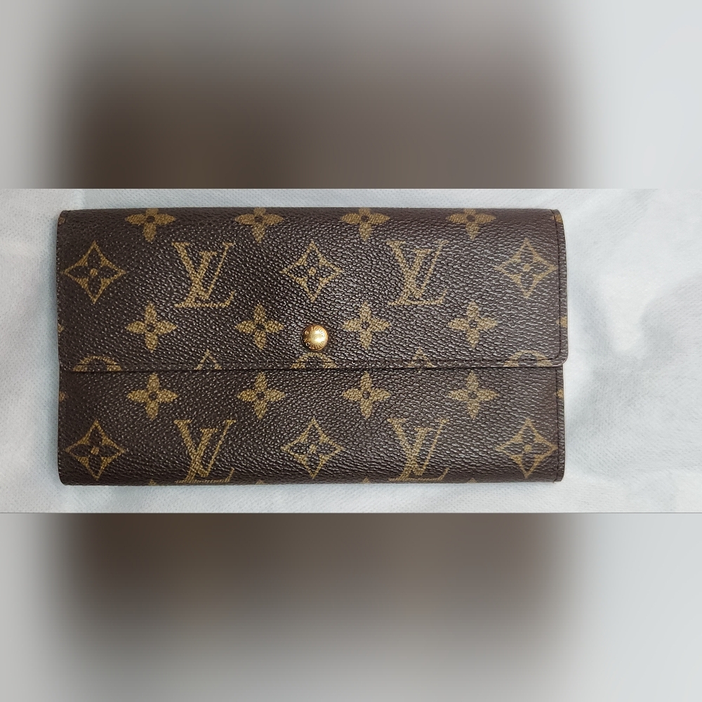 Louis Vuitton Brown Monogram Wallet